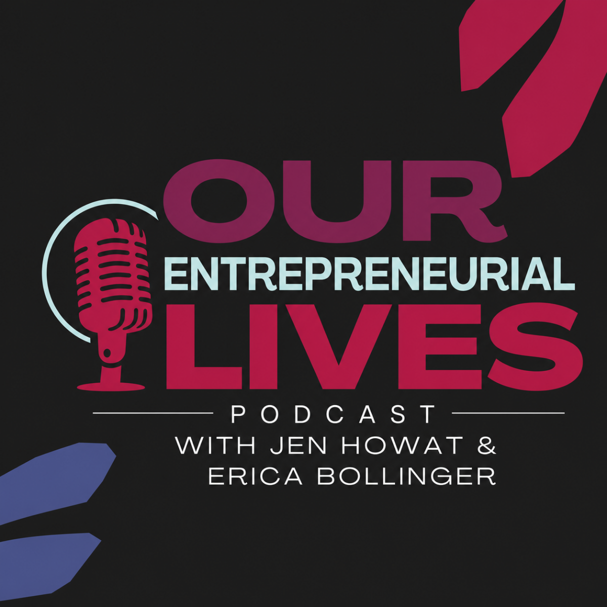 Illustration representing the Our Entrepreneurial Lives podcast